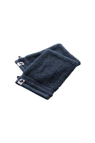 2 guanti da bagno in cotone Garance - Notte