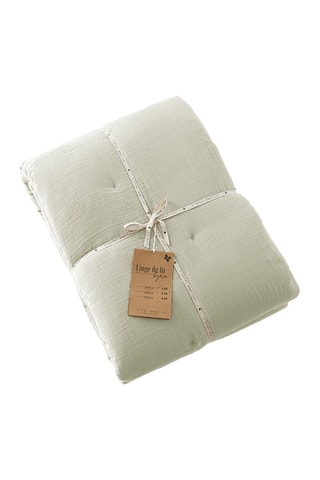 Trapunta Gaïa - Verde acqua