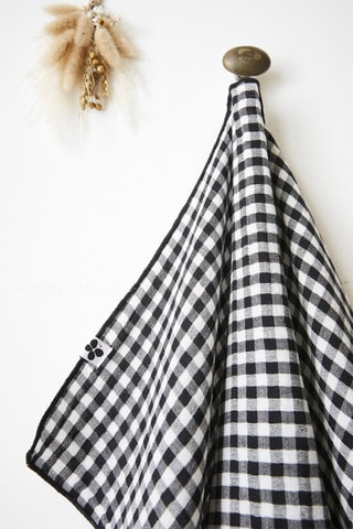 2 strofinacci Vickie - Nero e bianco