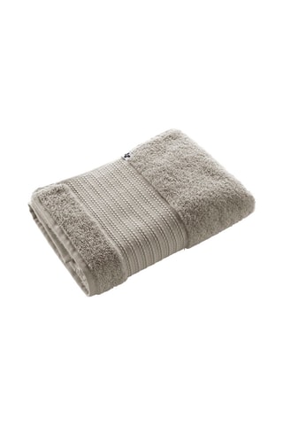 Telo doccia in cotone Garance - Argilla - 70 x 130 cm