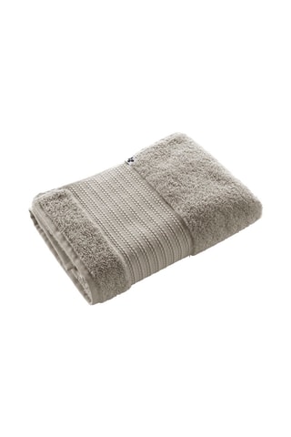 Telo doccia in cotone Garance - Argilla - 70 x 130 cm