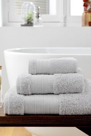 Telo doccia in cotone Garance - Nuvola - 70 x 130 cm