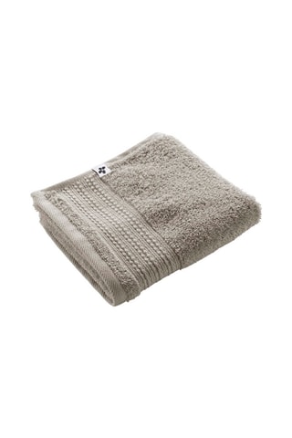 Asciugamano ospite in cotone Garance - Argilla - 30 x 50 cm