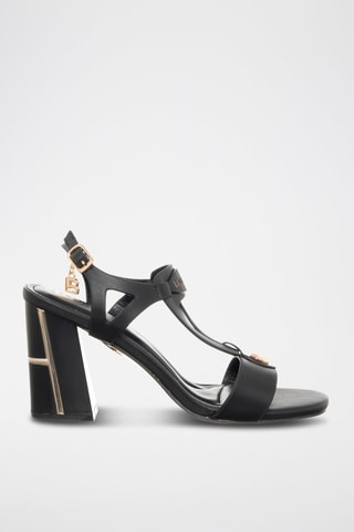 Sandalias de tacón - Negro - Laura Biagiotti