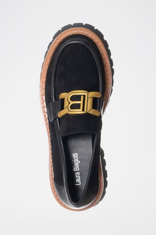 Mocasines de tacón - Negro - Laura Biagiotti