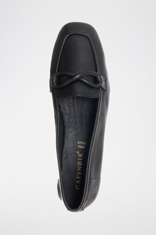 Mocasines de piel - Negro