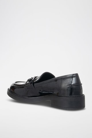 Mocasines con brillo - Negro