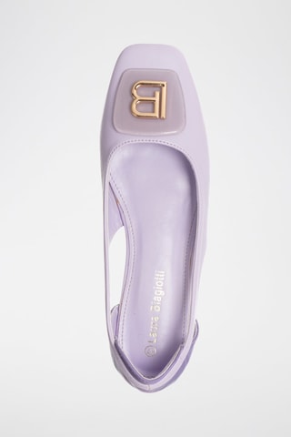 Bailarinas de piel - Malva