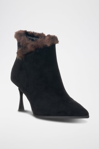 Botines forrados - Negro