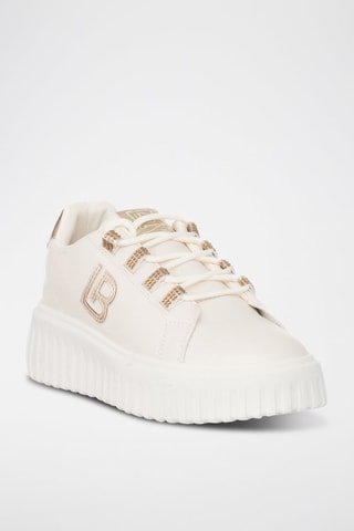 Zapatillas con plataforma - Blanco