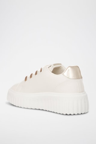 Zapatillas con plataforma - Blanco