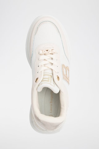 Zapatillas con plataforma - Beige