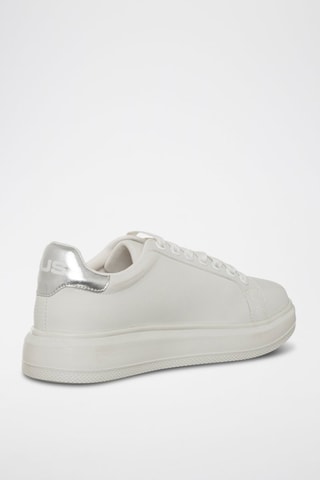 Zapatillas con plataforma - Blanco