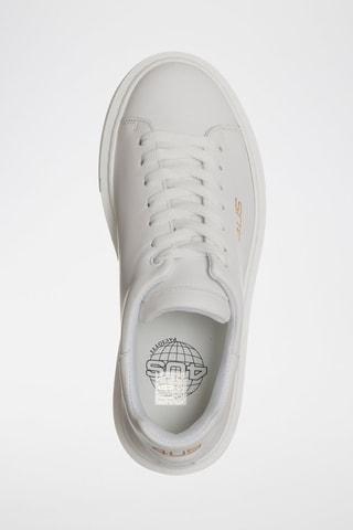 Zapatillas de piel - Blanco