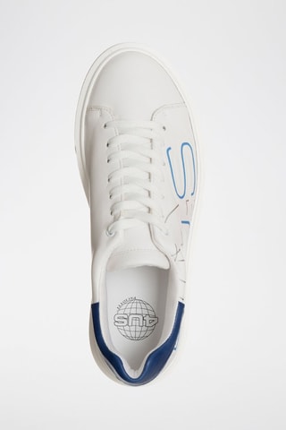 Zapatillas Dean - Blanco y azul