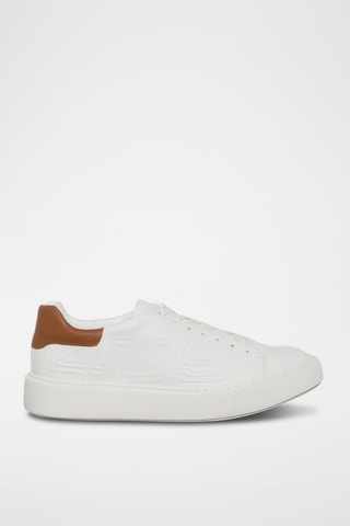 Zapatillas Dean - Blanco y camel