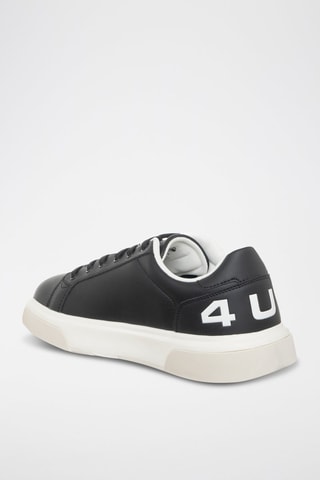 Zapatillas con plataforma - Negro