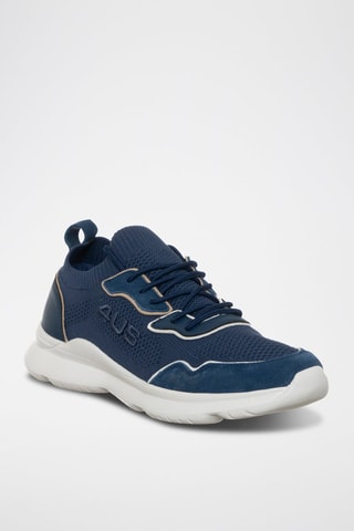 Zapatillas estilo calcetín - Azul marino