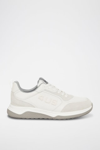 Zapatillas con plataforma Daddy - Blanco