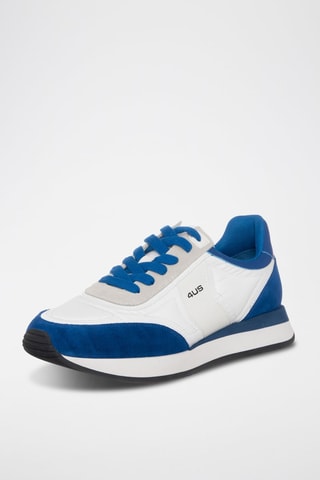 Zapatillas - Azul eléctrico y blanco - Cesare Paciotti 4Us