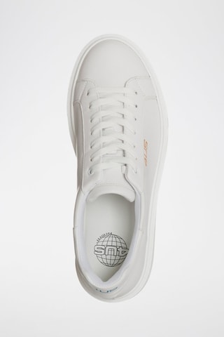 Zapatillas de piel - Blanco