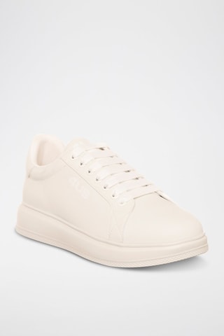 Zapatillas con plataforma - Blanco