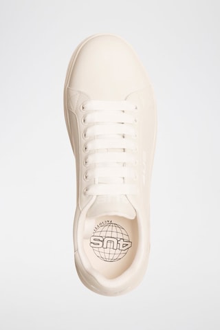 Zapatillas con plataforma - Blanco