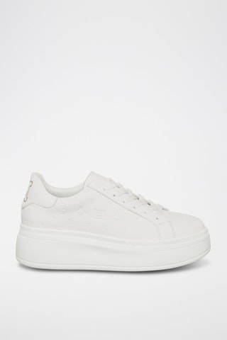 Zapatillas con plataforma - Blanco