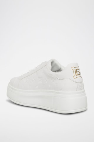 Zapatillas con plataforma - Blanco