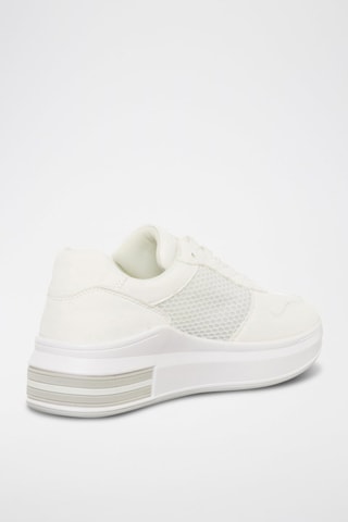 Zapatillas con plataforma - Blanco