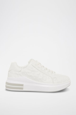 Zapatillas con plataforma - Blanco