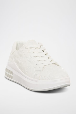 Zapatillas con plataforma - Blanco