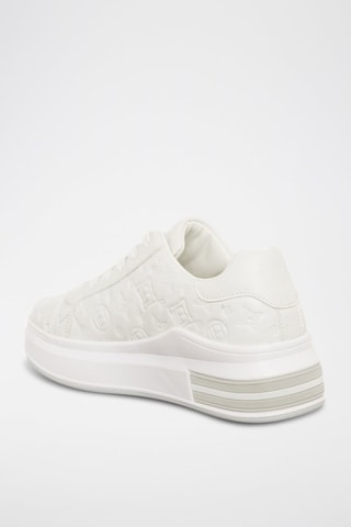 Zapatillas con plataforma - Blanco