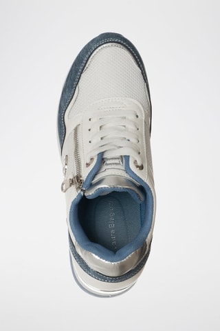 Zapatillas de cuña - Azul petróleo - Laura Biagiotti