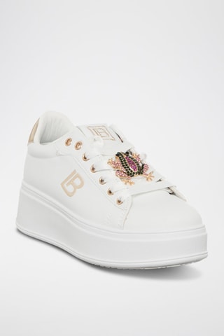 Zapatillas con plataforma - Blanco - Laura Biagiotti