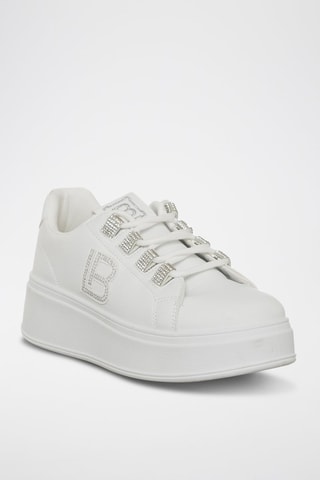 Zapatillas con plataforma - Blanco - Laura Biagiotti