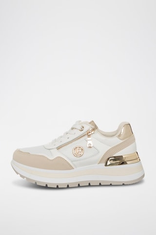 Zapatillas con plataforma - Beige - Laura Biagiotti