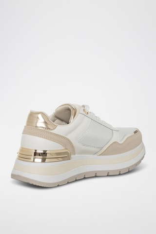 Zapatillas con plataforma - Beige - Laura Biagiotti