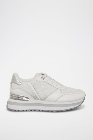 Zapatillas con plataforma - Blanco - Laura Biagiotti