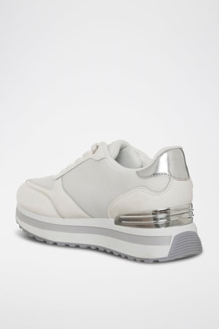 Zapatillas con plataforma - Blanco - Laura Biagiotti