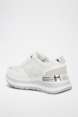 Zapatillas con plataforma - Blanco - Laura Biagiotti