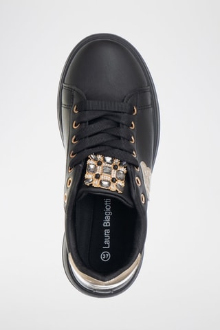 Zapatillas con plataforma - Negro - Laura Biagiotti