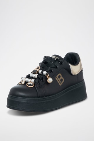 Zapatillas con plataforma - Negro - Laura Biagiotti