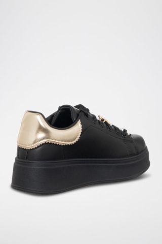 Zapatillas con plataforma - Negro - Laura Biagiotti