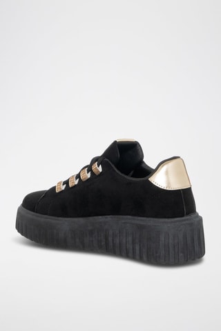 Zapatillas con plataforma - Negro - Laura Biagiotti