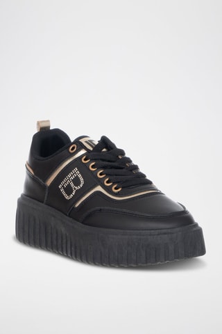 Zapatillas con plataforma - Negro - Laura Biagiotti