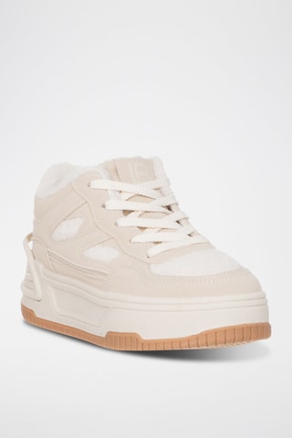 Zapatillas con plataforma - Beige - Laura Biagiotti