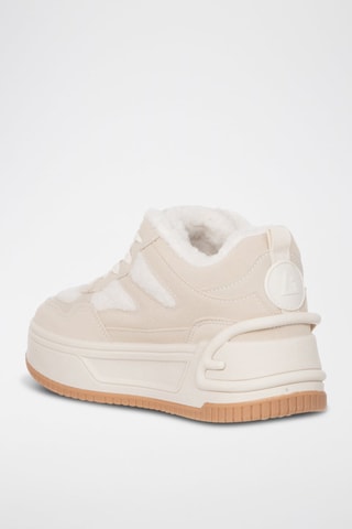 Zapatillas con plataforma - Beige - Laura Biagiotti