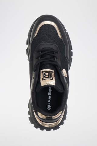 Zapatillas con plataforma - Negro - Laura Biagiotti