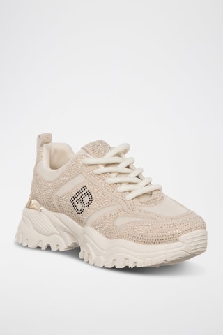 Zapatillas con plataforma - Beige - Laura Biagiotti